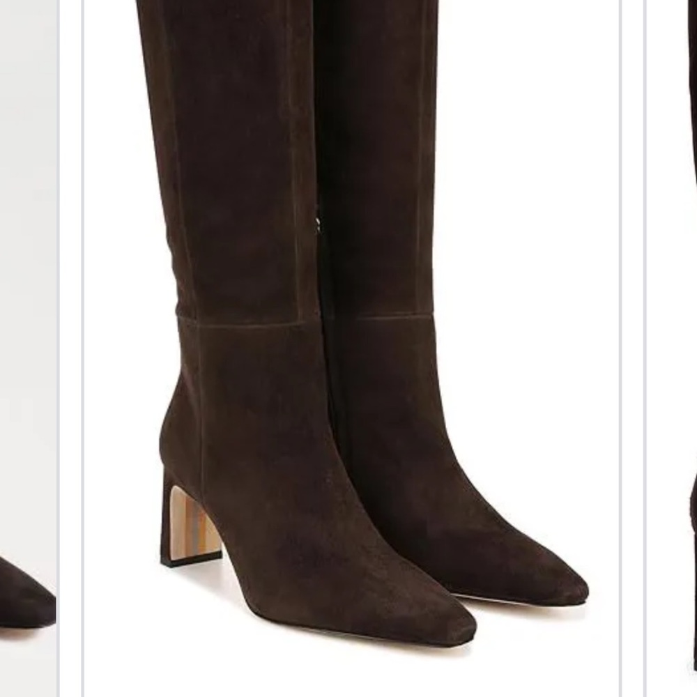 Sam Eldeman brown suede size 10